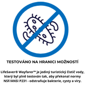 Filter na vodu Lifesaver Wayfarer vírusy